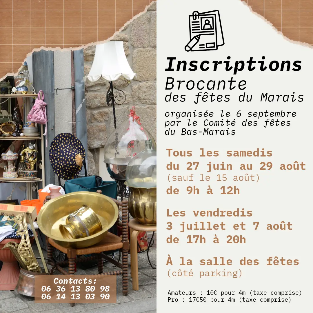 Brocante des fêtes du Marais