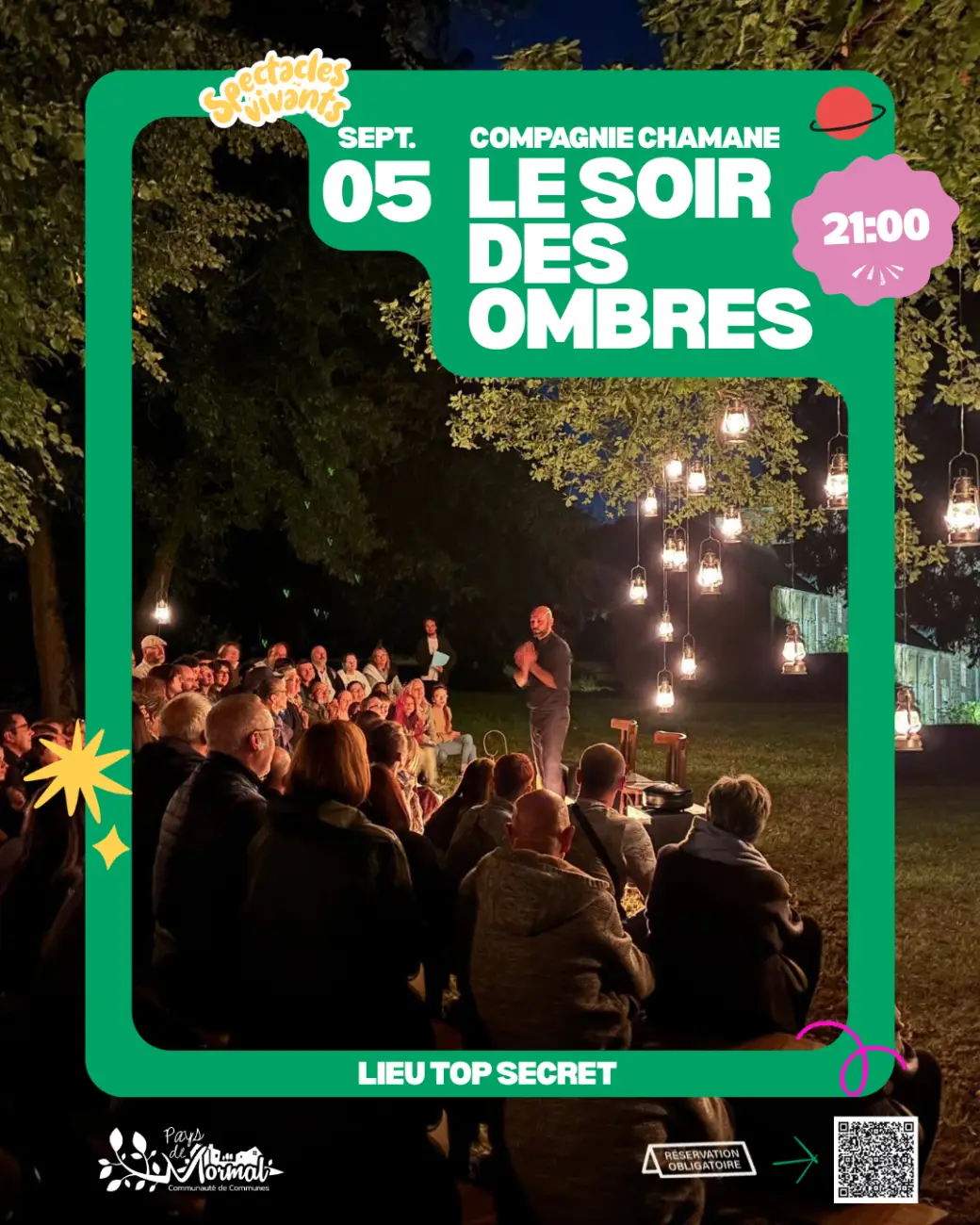 Le soir des ombres - Compagnie Chamane