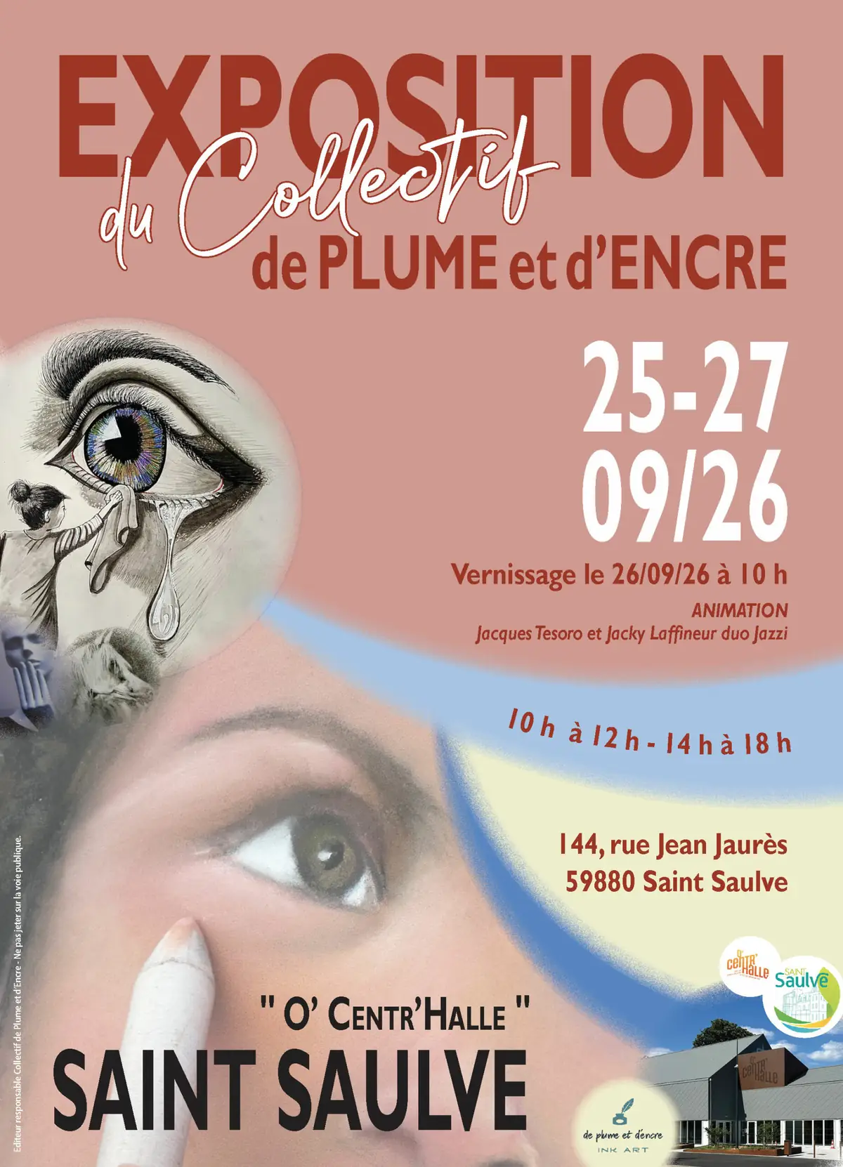 EXPOSITION ARTISTIQUE DE PLUME & D’ENCRE