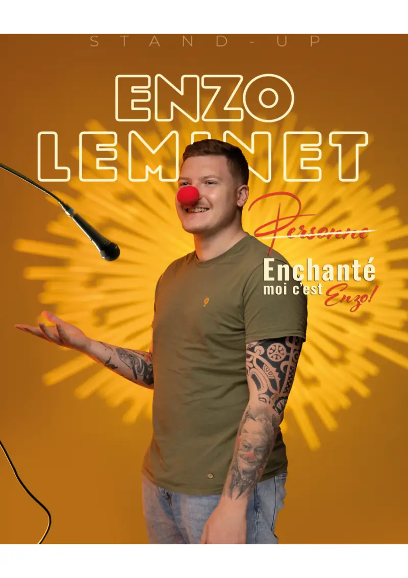 ENZO LEMINET dans " Enchanté moi c'est Enzo"