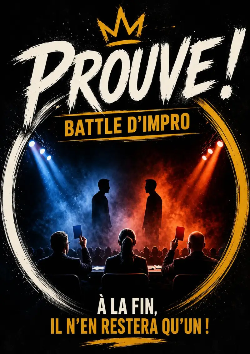 Prouve : Battle d'improvisation - 26/09 à 20h au THEATRE DE DENAIN!